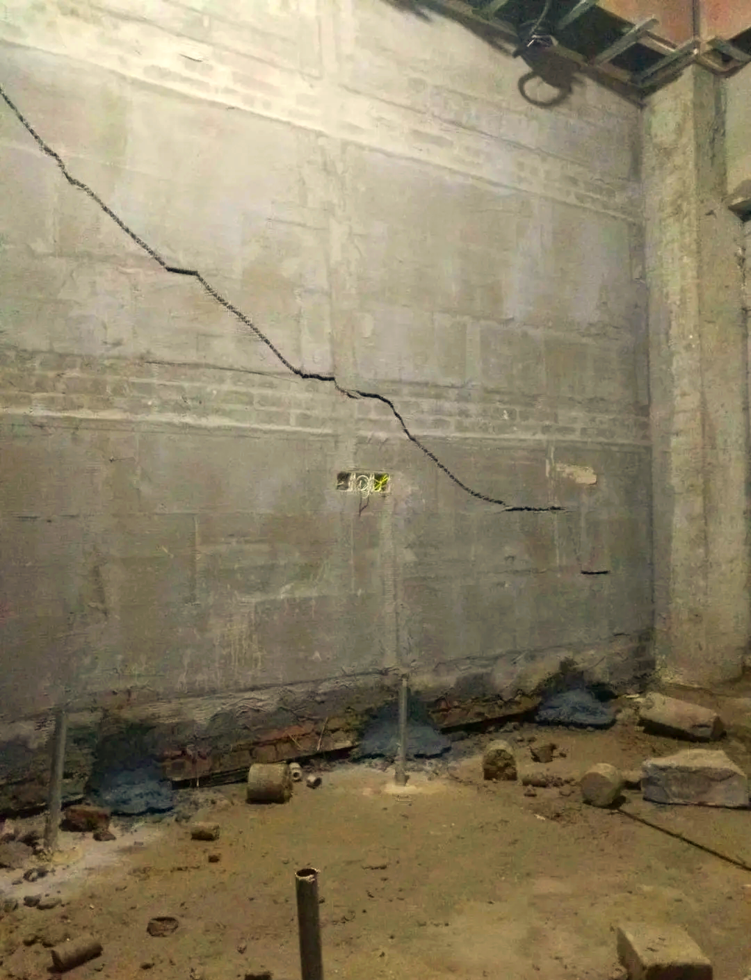 泰州泰兴房屋下沉加固